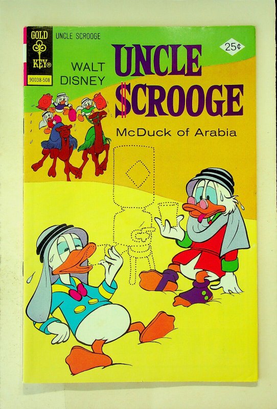 Uncle Scrooge #121 (Aug 1975, Gold Key) - Very Fine/Near Mint