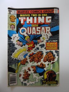 Marvel Two-In-One #53 FN- condition
