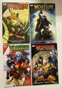 Wolverine First Class lot 4 different books Marvel average 8.0 VF 2008 to 2010