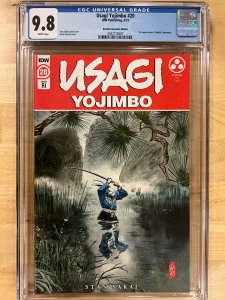 Usagi Yojimbo #20 Cover B (2021) CGC 9.8