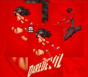 ? Daredevil #29 David Nakayama Trade + Virgin 3 pack set   crain venom  Electra
