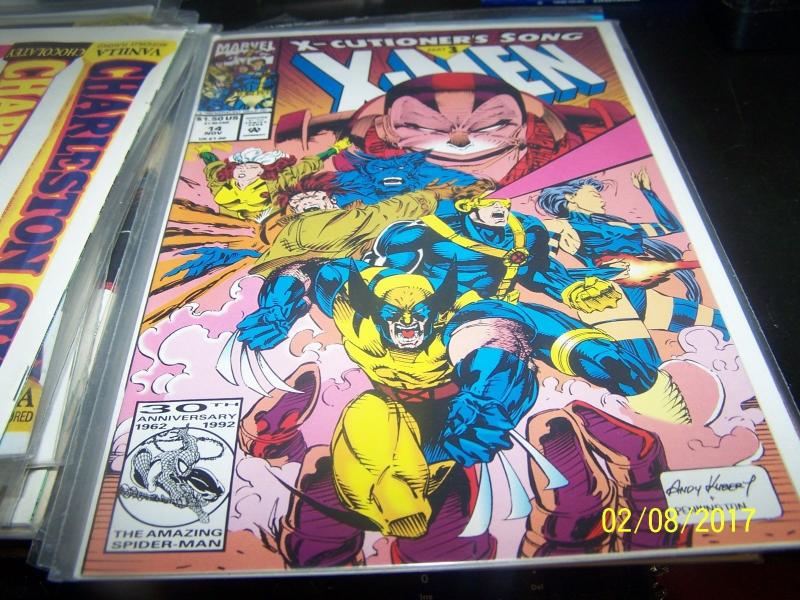 X Men # 14 (Nov 1992, Marvel) Xcutioners song pt 3 apocalypse stryfe cable