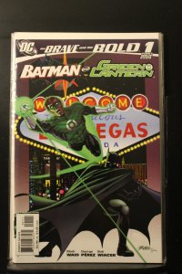 The Brave and the Bold #1 Las Vegas Background Cover (2007)