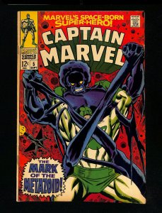 Captain Marvel (1968) #5
