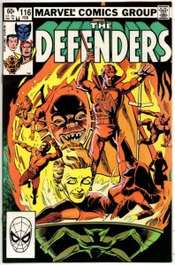 DEFENDERS #116, NM-, Son of Satatn Dr Strange 1972 1983 Marvel