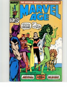 Marvel Age #70 (1989) The Avengers
