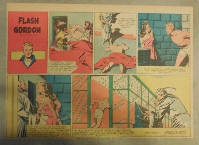 (52) Flash Gordon Sunday Pages by Austin Briggs from 1945 Complete Year!