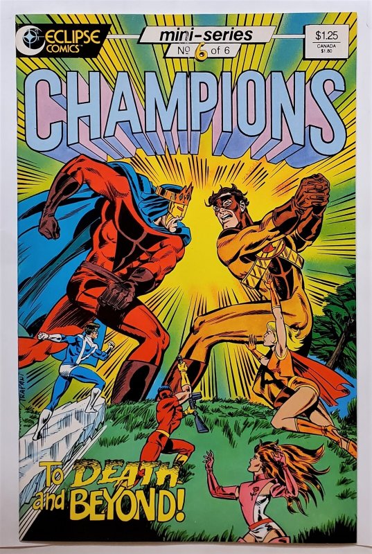 Champions #6 (Feb 1987, Eclipse) 8.0 VF