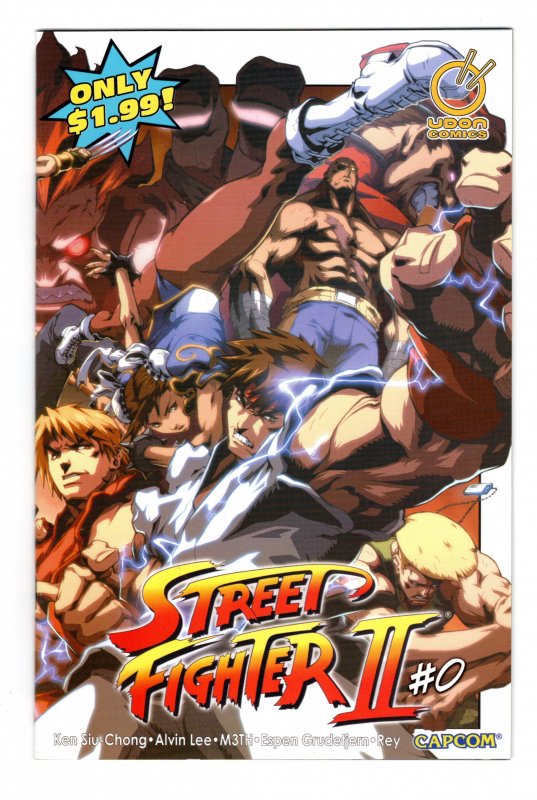 Street Fighter II #0 Udon NM