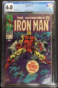 The Invincible Iron Man #1 (1968) CGC 6.0