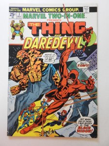 Marvel Two-in-One #3 (1974) MVS Intact! VG Condition!