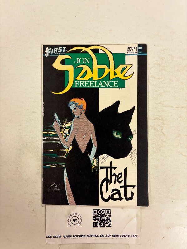 Jon Sable Freelance #11 VF First Comic Books MIke Grell 11 HH110