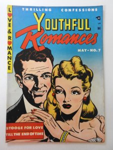Youthful Romances #7  (1951) Beautiful VG/Fine Condition! HTF Romance Comic!