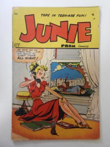 Junie Prom #6  GD Condition! 1 1/2 in spine split, 1 in tear front cover
