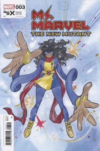 Ms. Marvel: The New Mutant #3 Peach Momoko Variant comic book