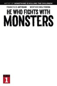 He Who Fights With Monsters #1 2021 Blank Cover E Ablaze Media BL02
