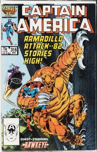 Captain America #316 (1986) Captain America