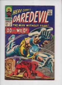 DAREDEVIL-V1-#23-1965--DD GOES WILD--ALL SILVER