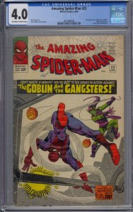 AMAZING SPIDER-MAN #23 CGC 4.0  3RD GREEN GOBLIN STEVE DITKO 
