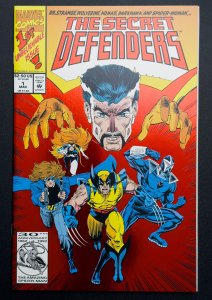 Secret Defenders #1 (1993) [Foil Cvr] VF
