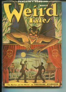 Weird Tales 3/1948-Matt Fox-horror-pulp-Theodore Sturgeon-Coblentz-FN MINUS