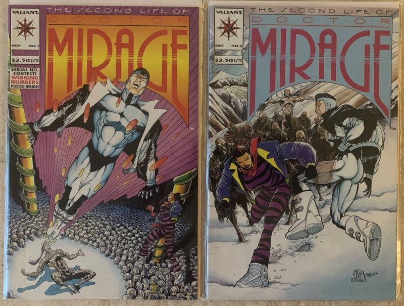 SECOND LIFE OF DOCTOR MIRAGE 1-18 | VALIANT 1993-1995 | COMPLETE SERIES!