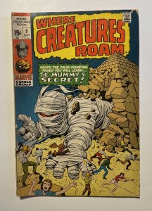 Where Creatures Roam 8 * 1 Book Lot * Marvel Monsters! Jack Kirby!