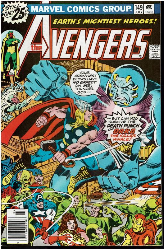 Avengers #149, 7.5 or Better - Squadron Supreme Appearance