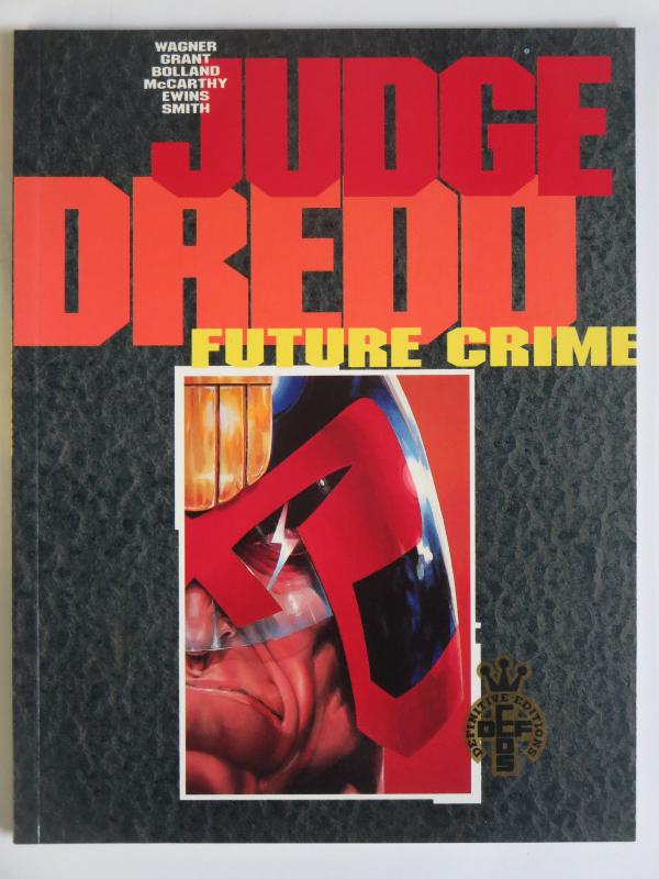 Judge Dredd Future Crime (Fleetway) TPB 2000AD Wagner Grant Bolland McCarthy++