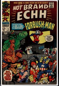Not Brand Echh #5 (1967) Forbush-Man [Key Issue]