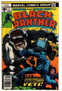 Black Panther #5 (1977)  - Marvel Comics