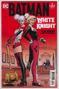 Batman: White Knight #3 Second Print Cover (2018) Batman [Key Issue]