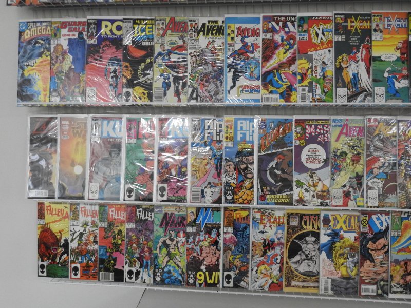 Huge Lot of 120 Comics W/ X-Factor, Excalibur, Iron Man, Spidey+ Avg VF- Cond!!