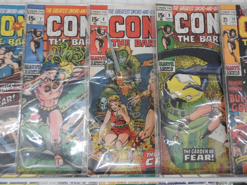 Conan the Barbarian Complete Set! #1-275 Complete, G.S #1-5, Ann #1-12! Avg VF-!