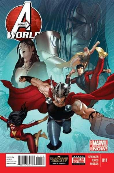 Avengers World #11, NM + (Stock photo)