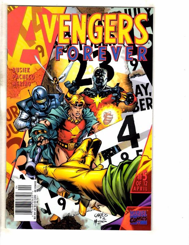 Avengers Forever Complete Marvel Comics Series # 1 2 3 4 5 6 7 8 9 10 11 12 GM4