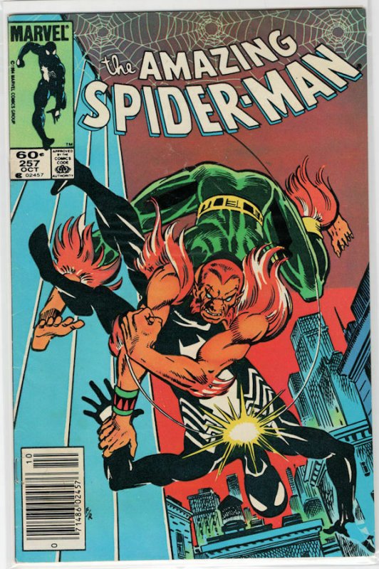 The Amazing Spider-man #257 featuring The Hobgoblin and the 2nd App. of the Puma