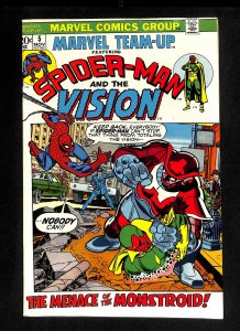 Marvel Team-up #5 Spider-Man Vision!