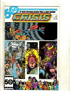 Crisis Infinite Earths Complete DC Comics Series #1 2 3 4 5 6 7 8 9 10 11 12 HJ9