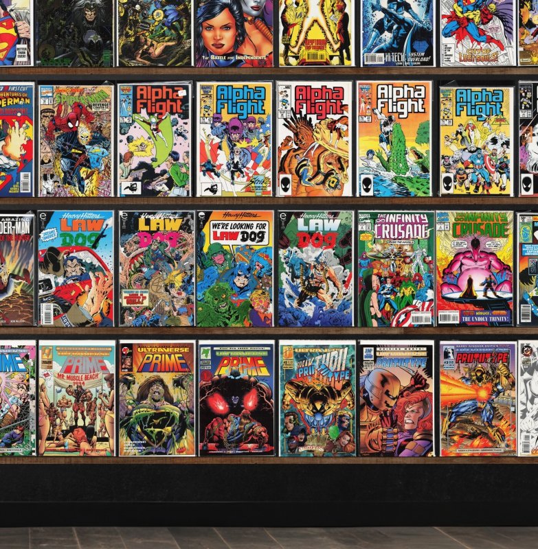 Huge Lot 150+ Comics with Adventures Of Superman, Action Comics, Prime & More!