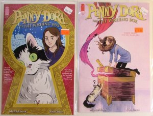 2014 Penny Dora and the Wishing Box Lot of 2 #1 b, 3 Image Comic Books