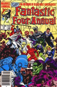 Fantastic Four (Vol. 1) Annual #18 (Newsstand) GD ; Marvel | low grade comic Inh
