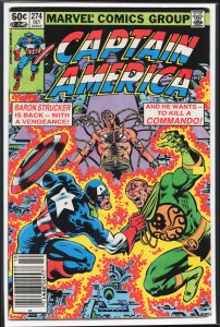 Captain America #274 (1982) Captain America