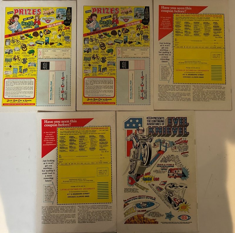 *Daredevil Marvel 113fn*, 114nm-*, 115nm-*, 116vf*, 117fn*