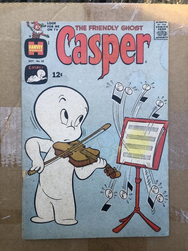 The Friendly Ghost Casper #62 (1963)