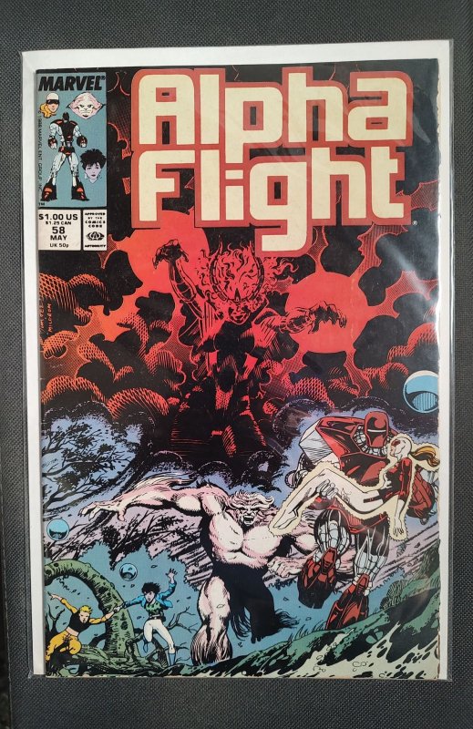 Alpha Flight #58 (1988)