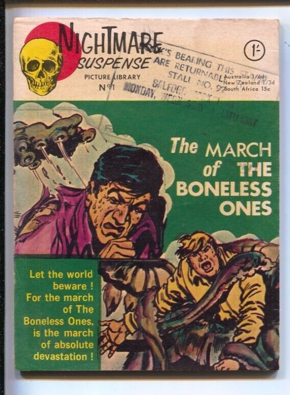 Nightmare Suspense Picture Library#1 1965-1st issue-Violent horror-March of ...