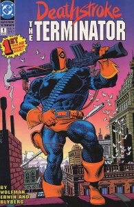 Deathstroke the Terminator #1 VF ; DC | Marv Wolfman Mike Zeck 1st Print