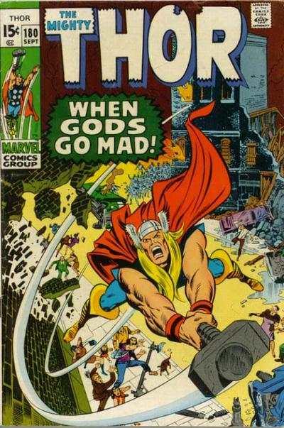 Thor (1966 series)  #180, Fine- (Stock photo)