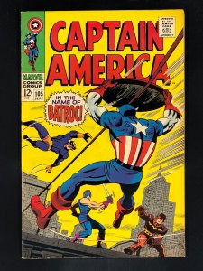 Captain America #105 (1968) Batroc, Swordsman, and Living Laser